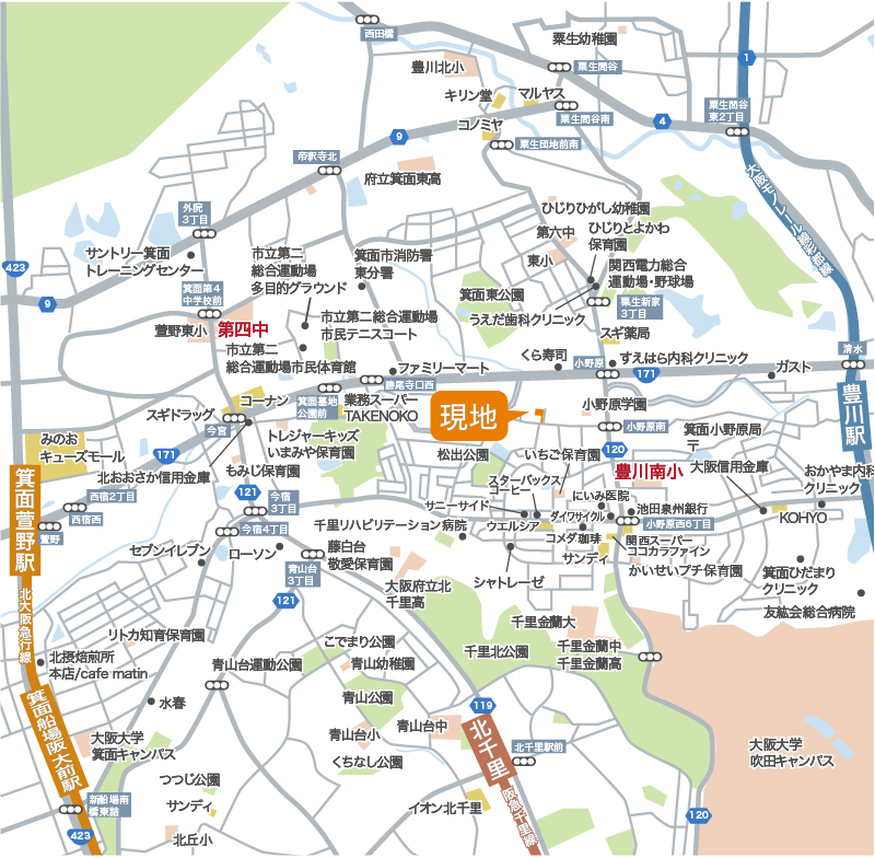 アクセスマップ