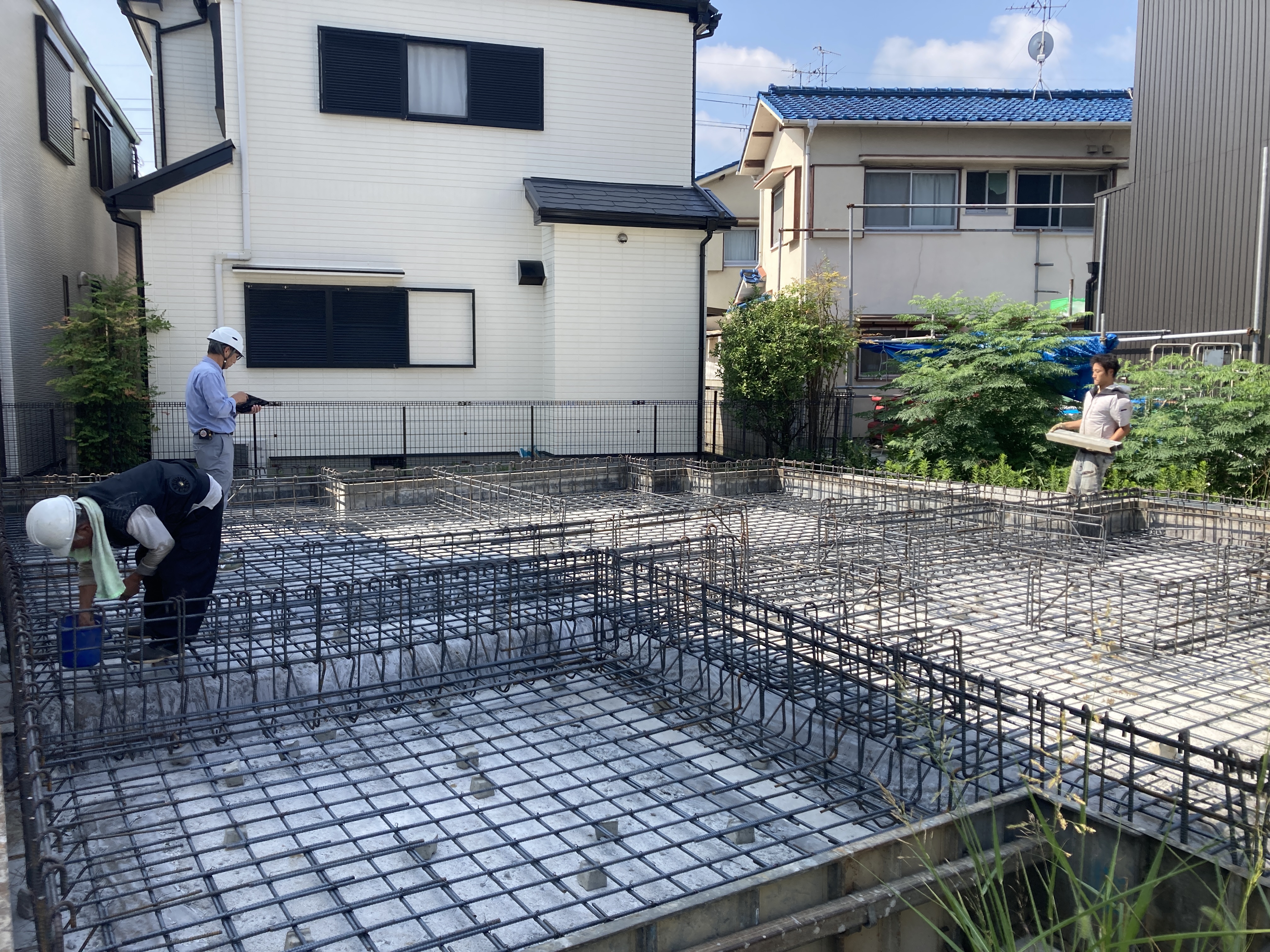 基礎配筋画像(モーダル)