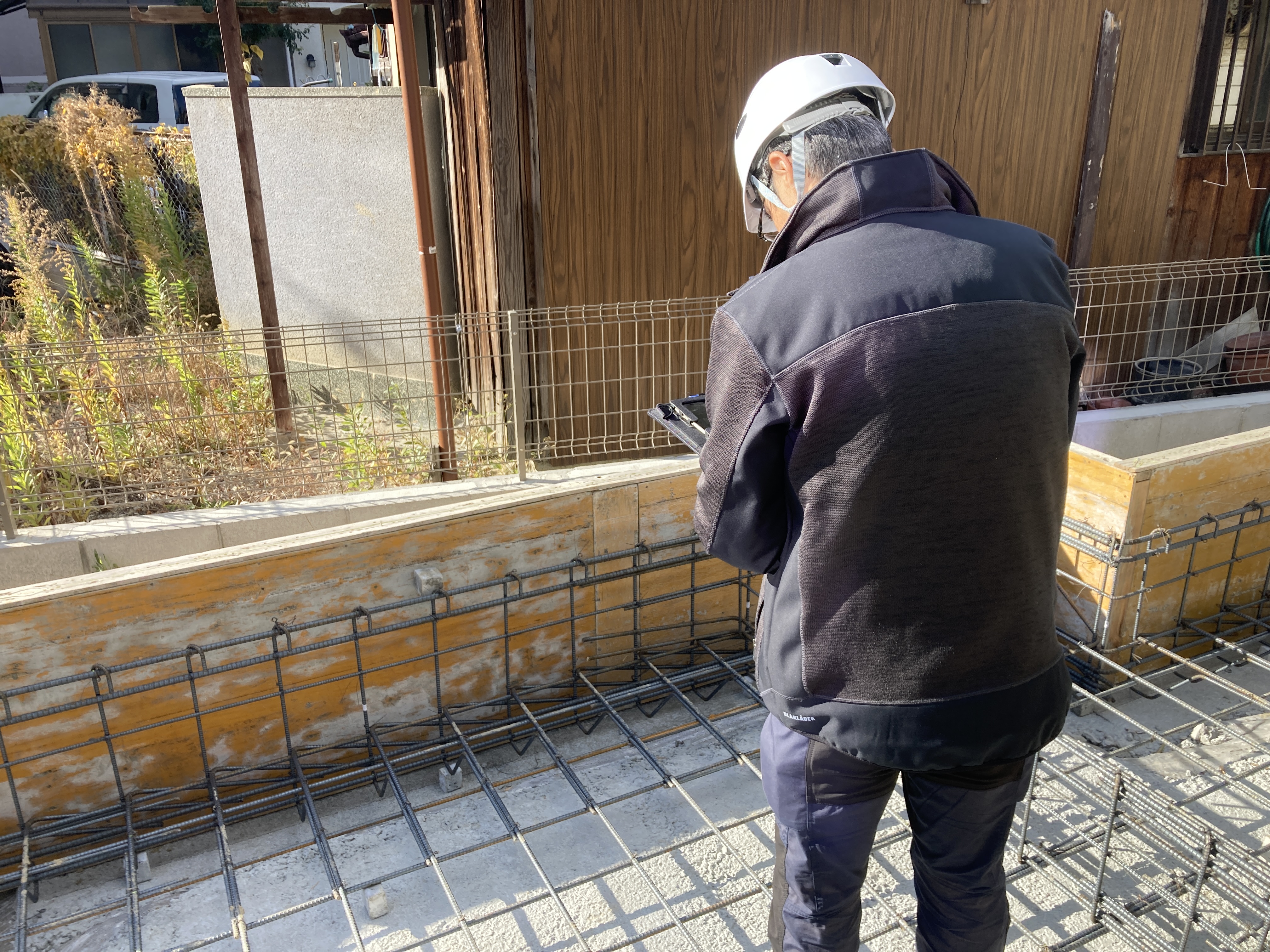 基礎配筋画像(モーダル)