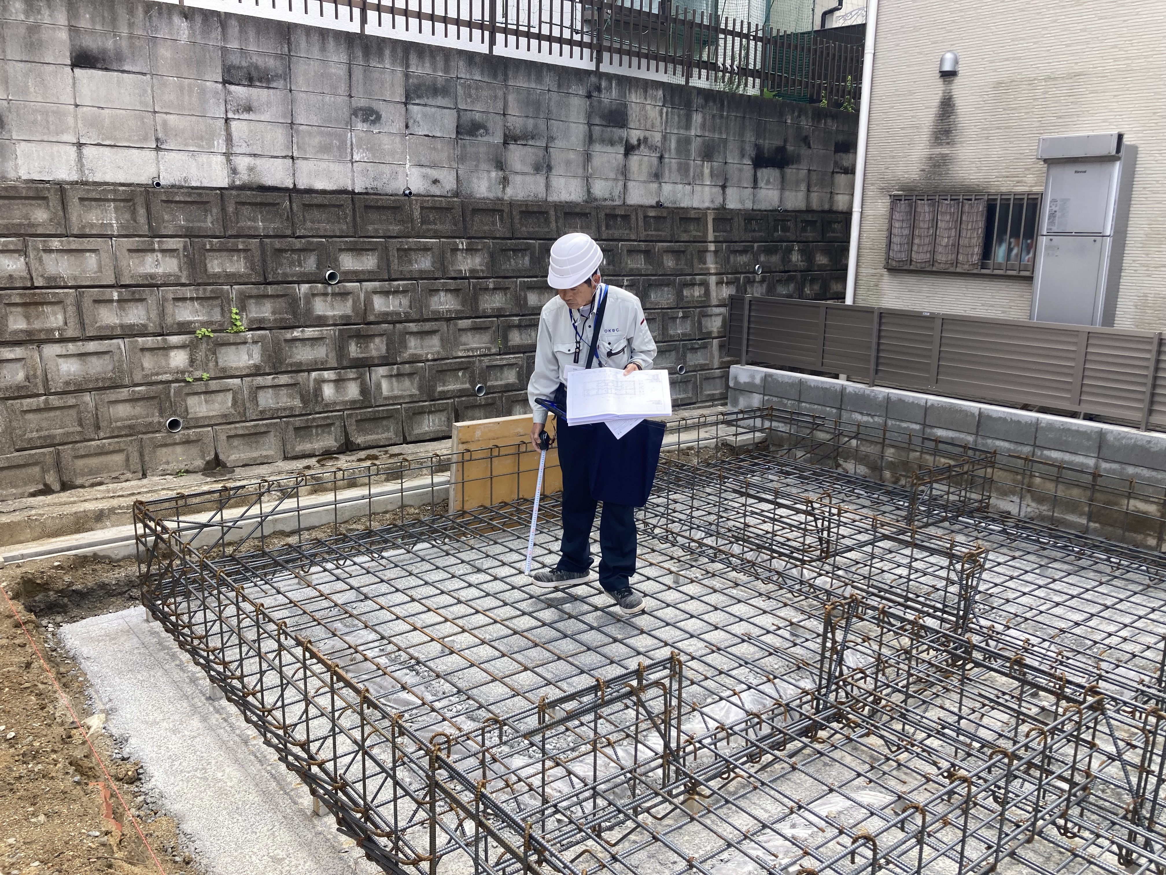 基礎配筋画像