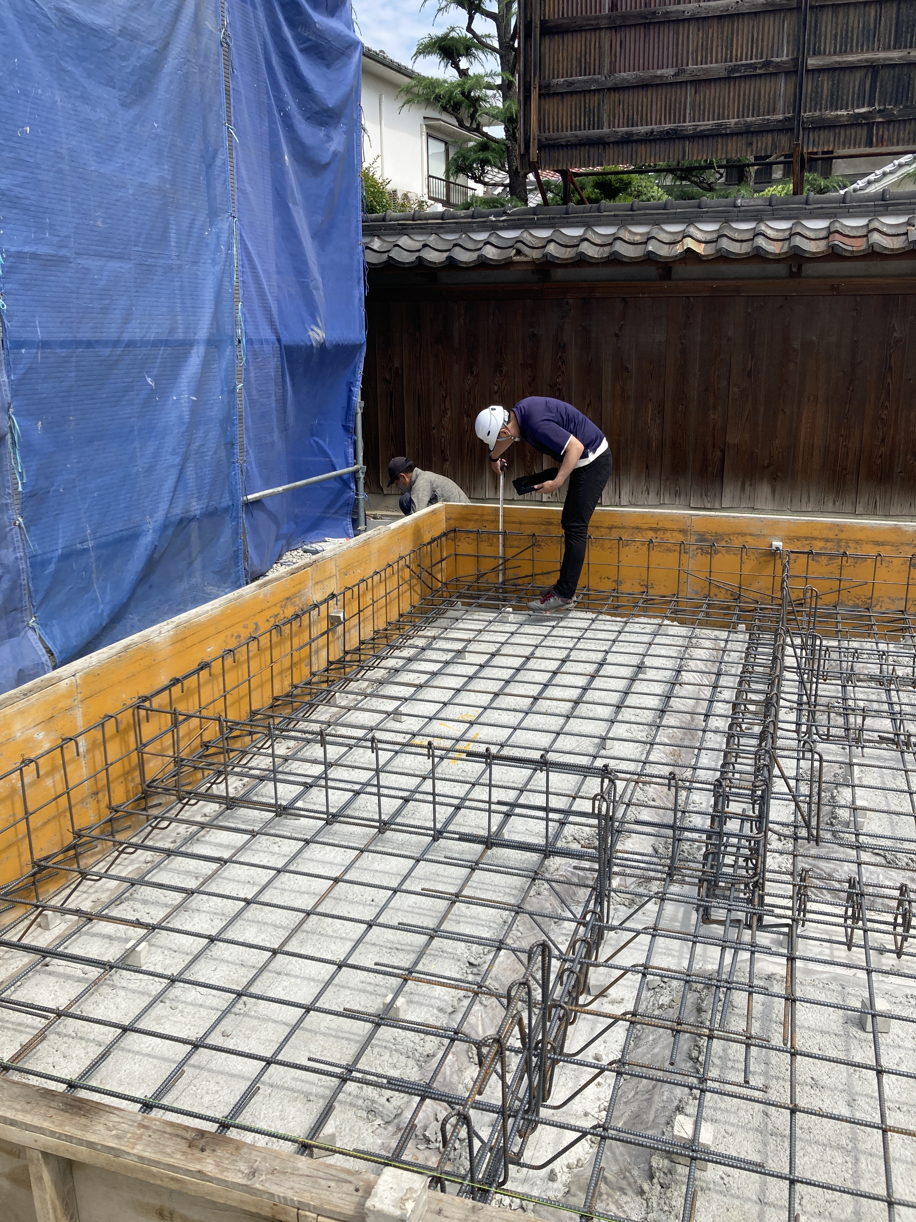 基礎配筋画像(モーダル)