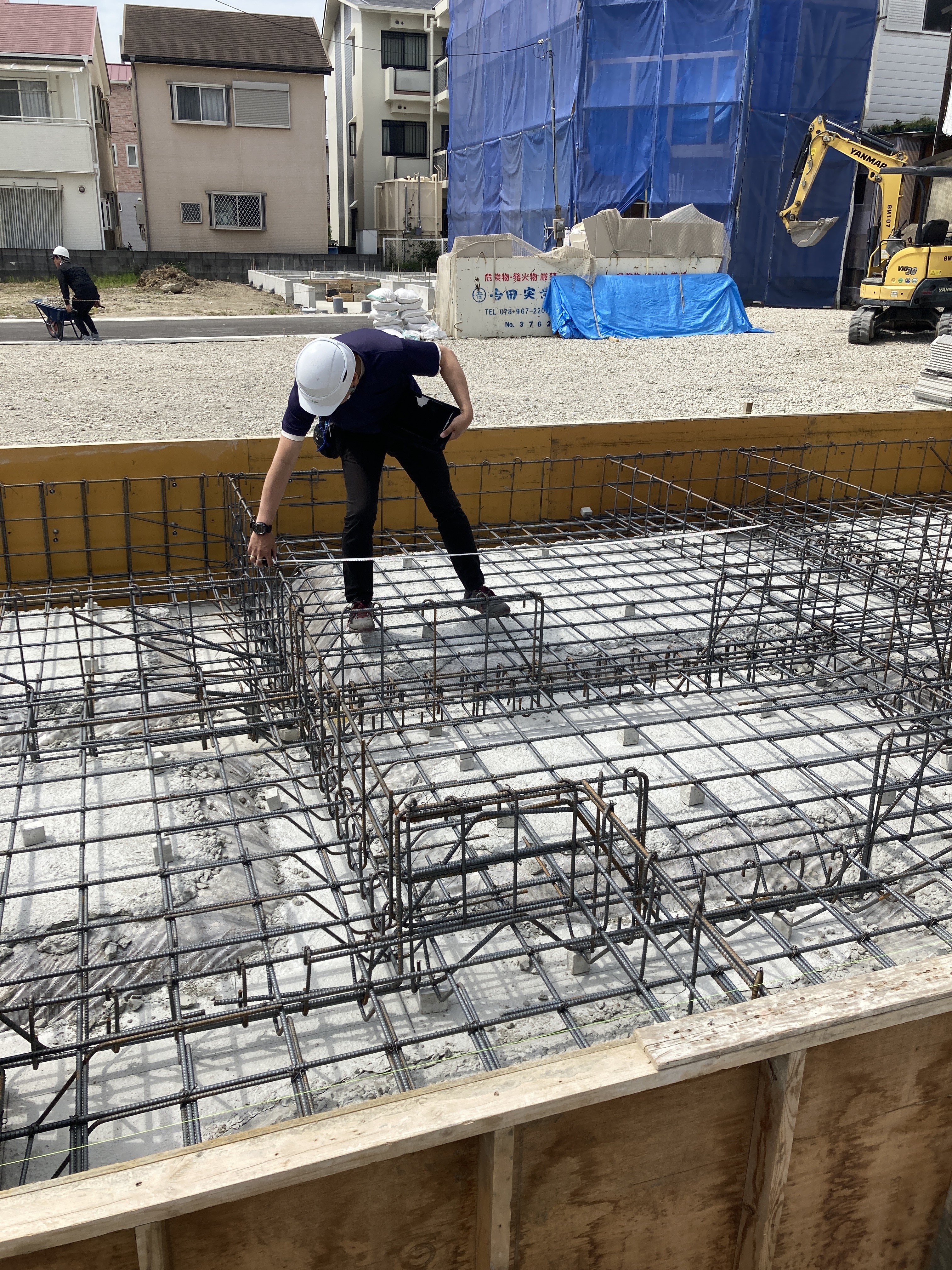 基礎配筋画像(モーダル)