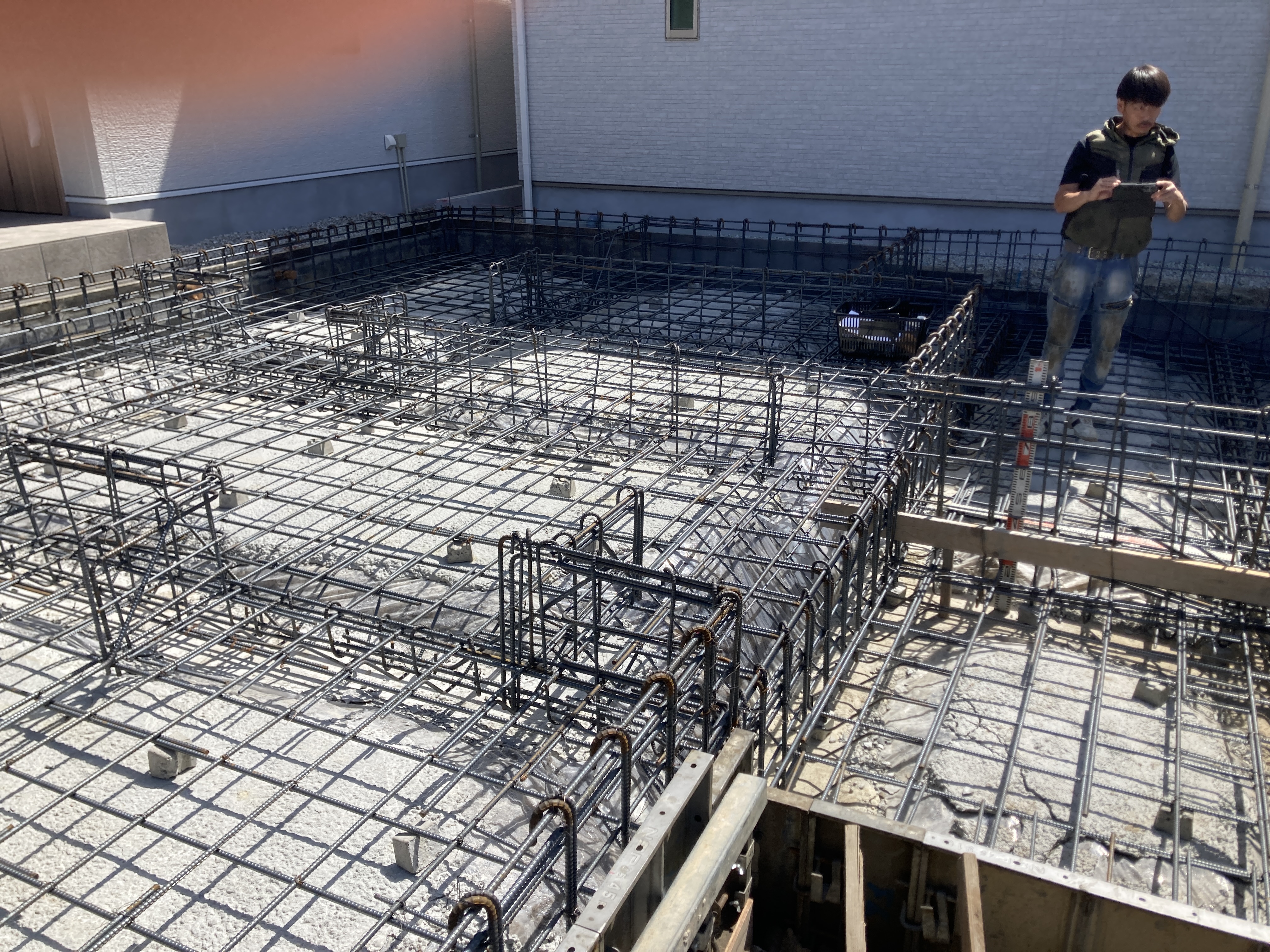 基礎配筋画像(モーダル)