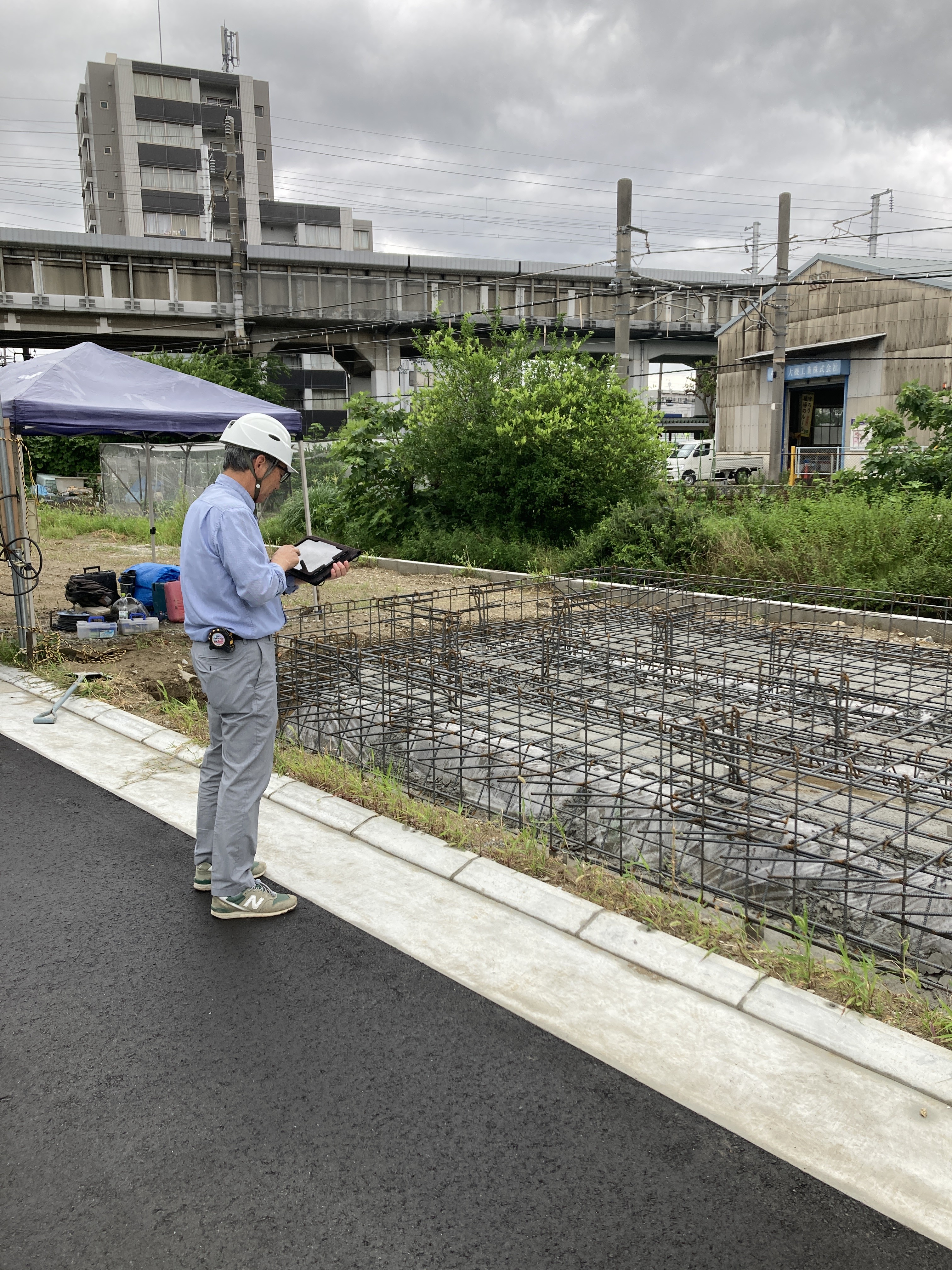 基礎配筋画像(モーダル)