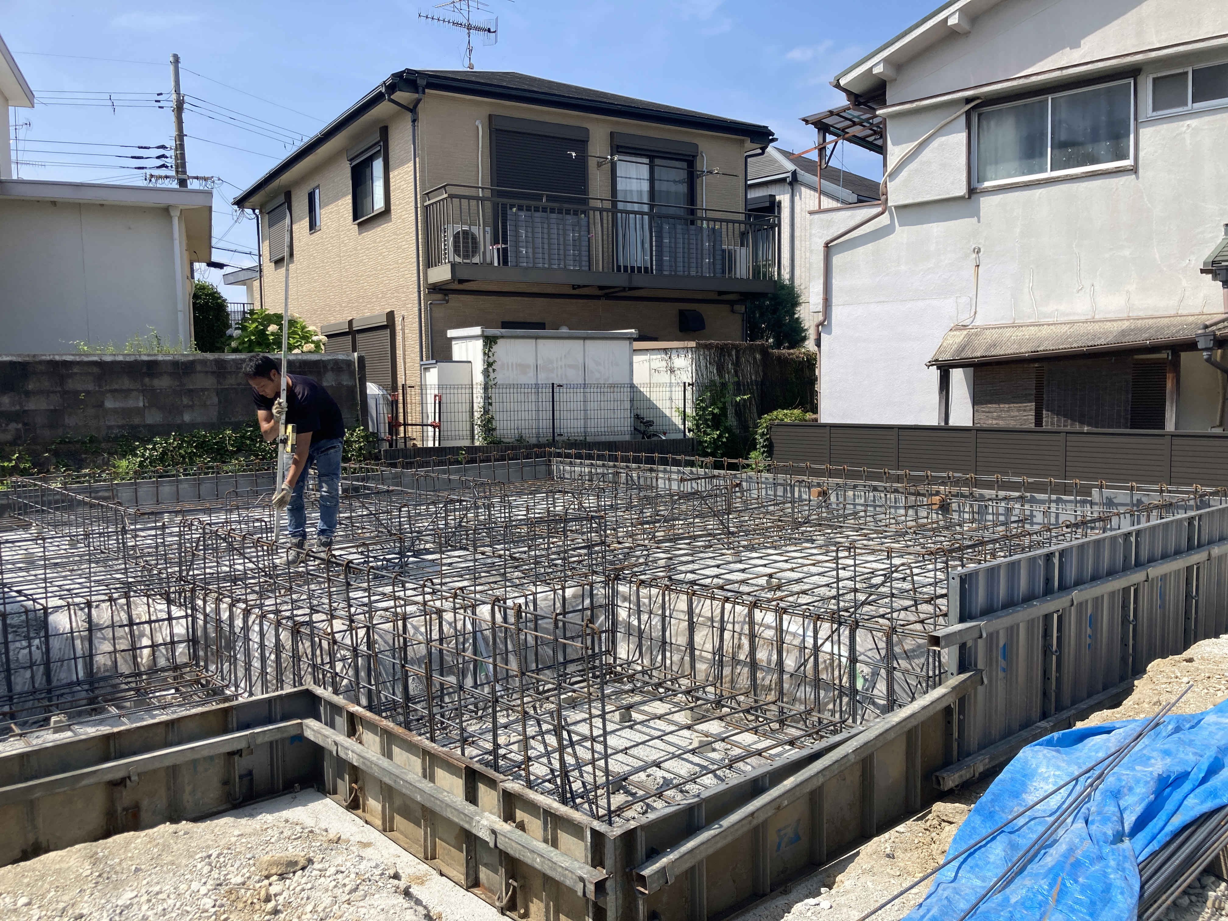 基礎配筋画像(モーダル)