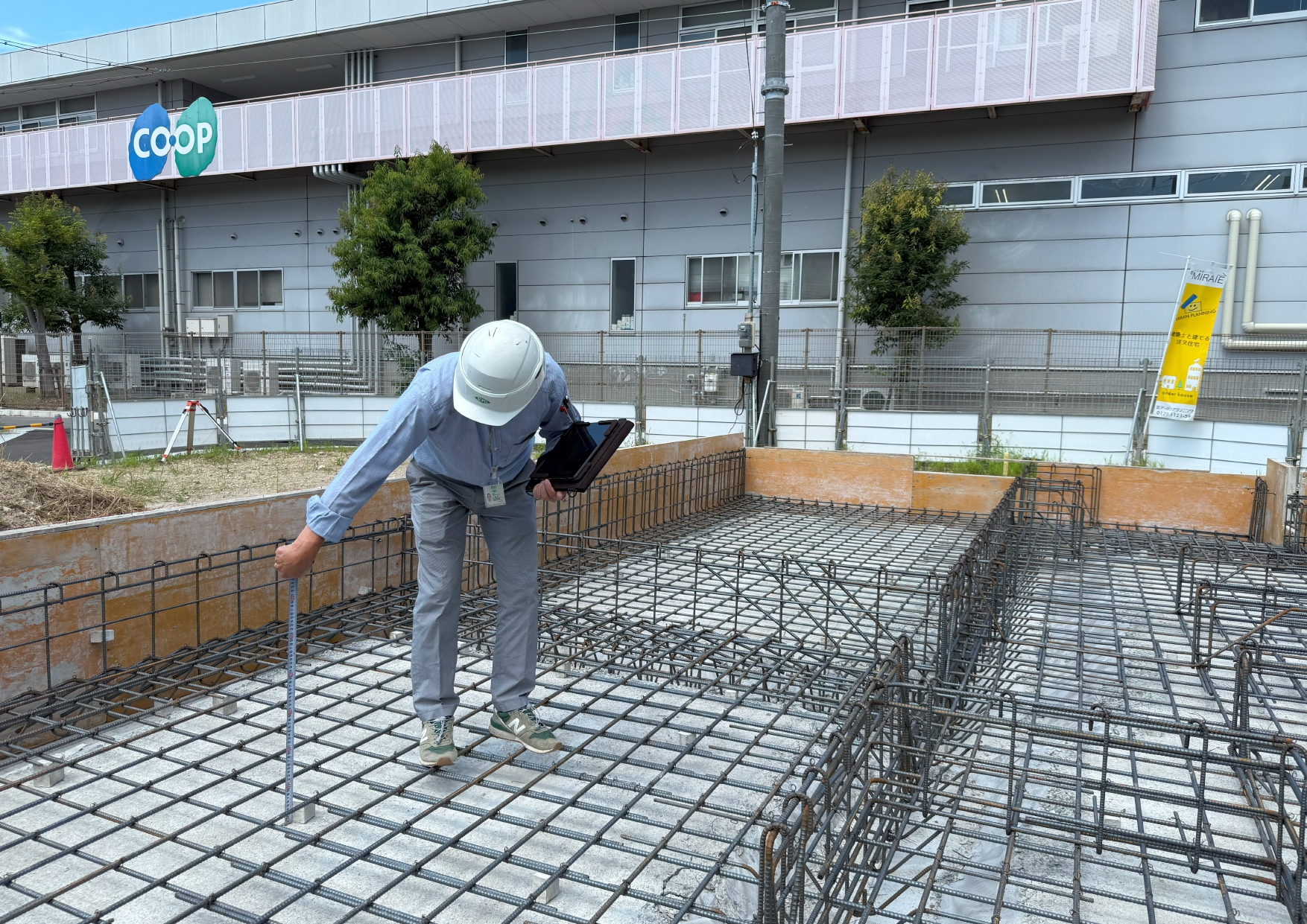 基礎配筋画像(モーダル)