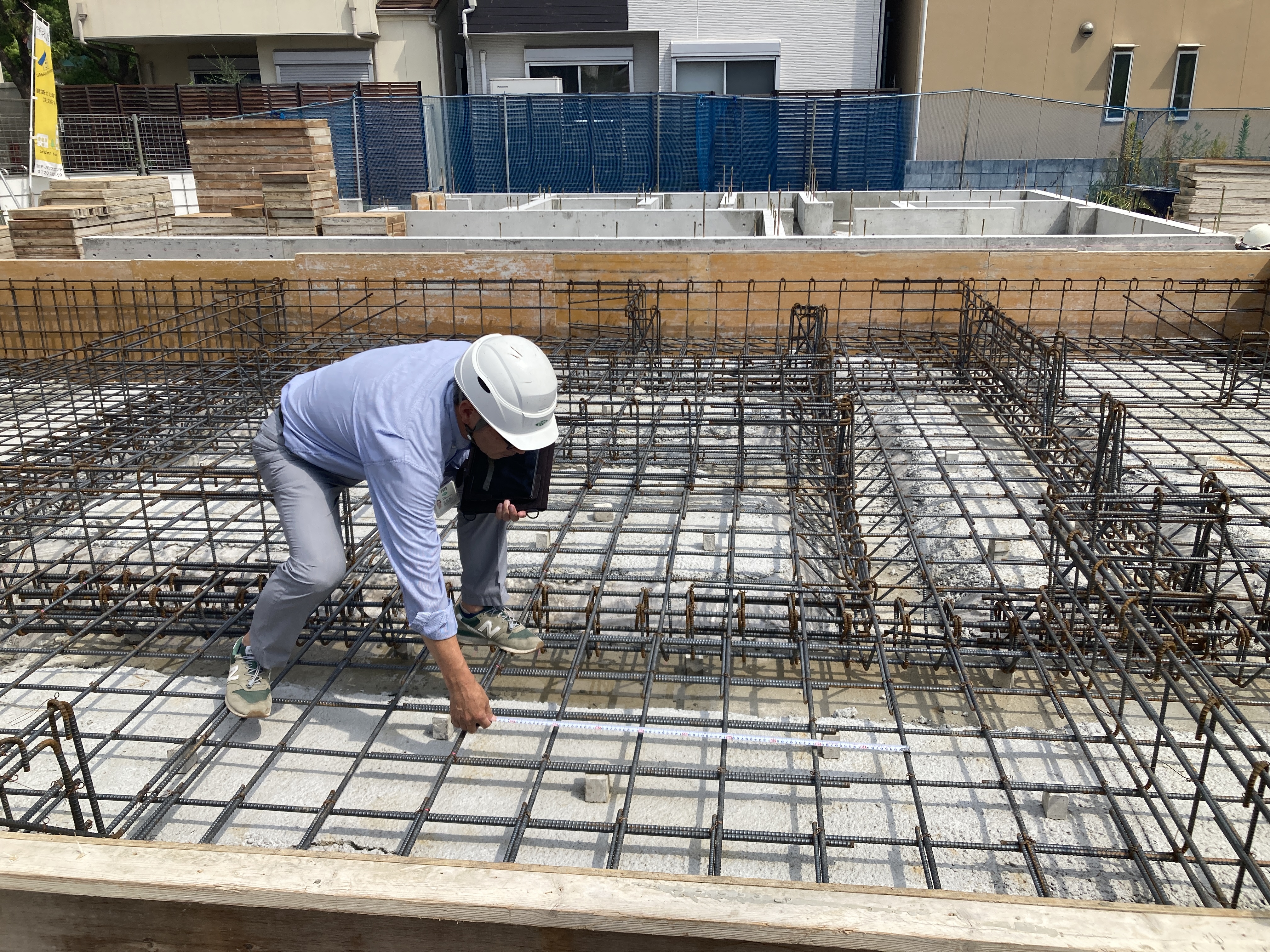 基礎配筋画像(モーダル)