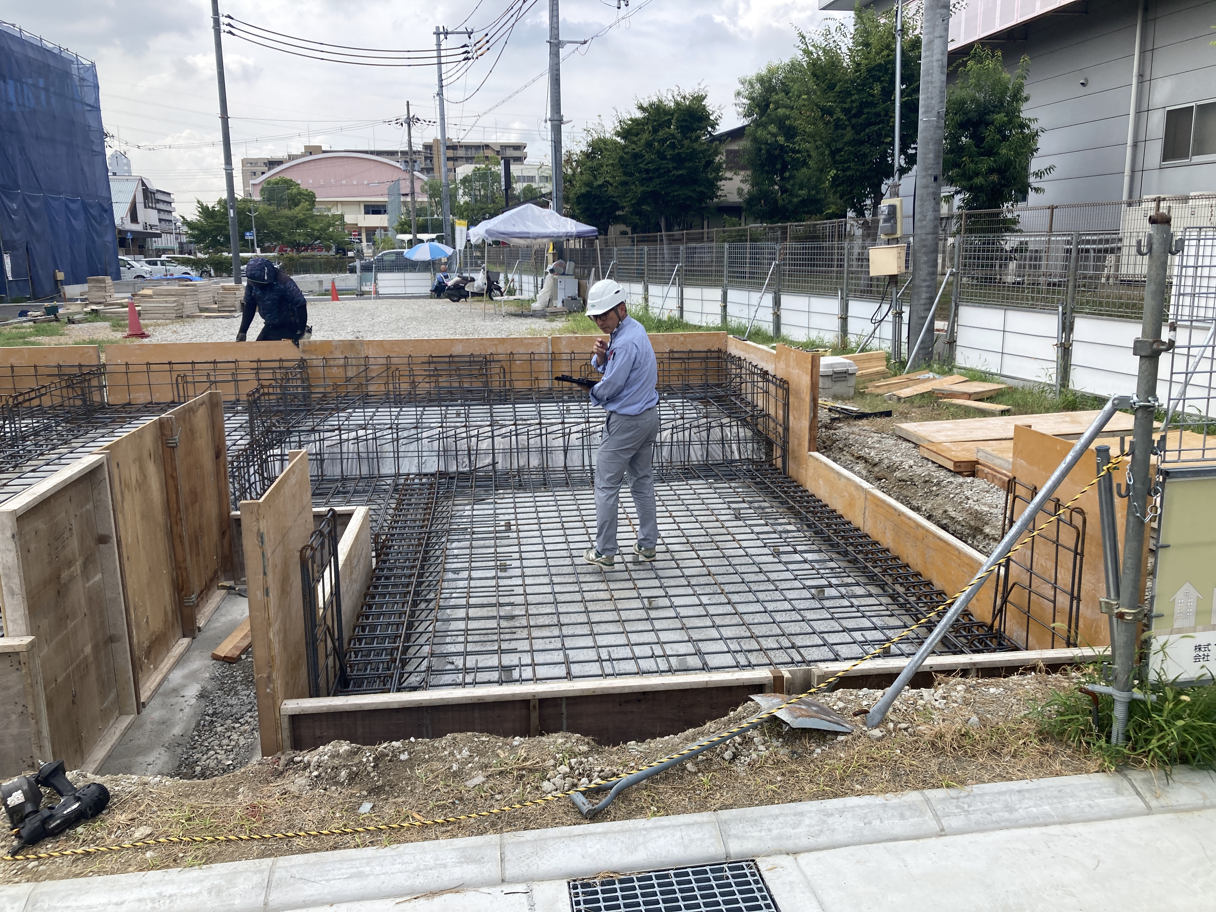 基礎配筋画像(モーダル)