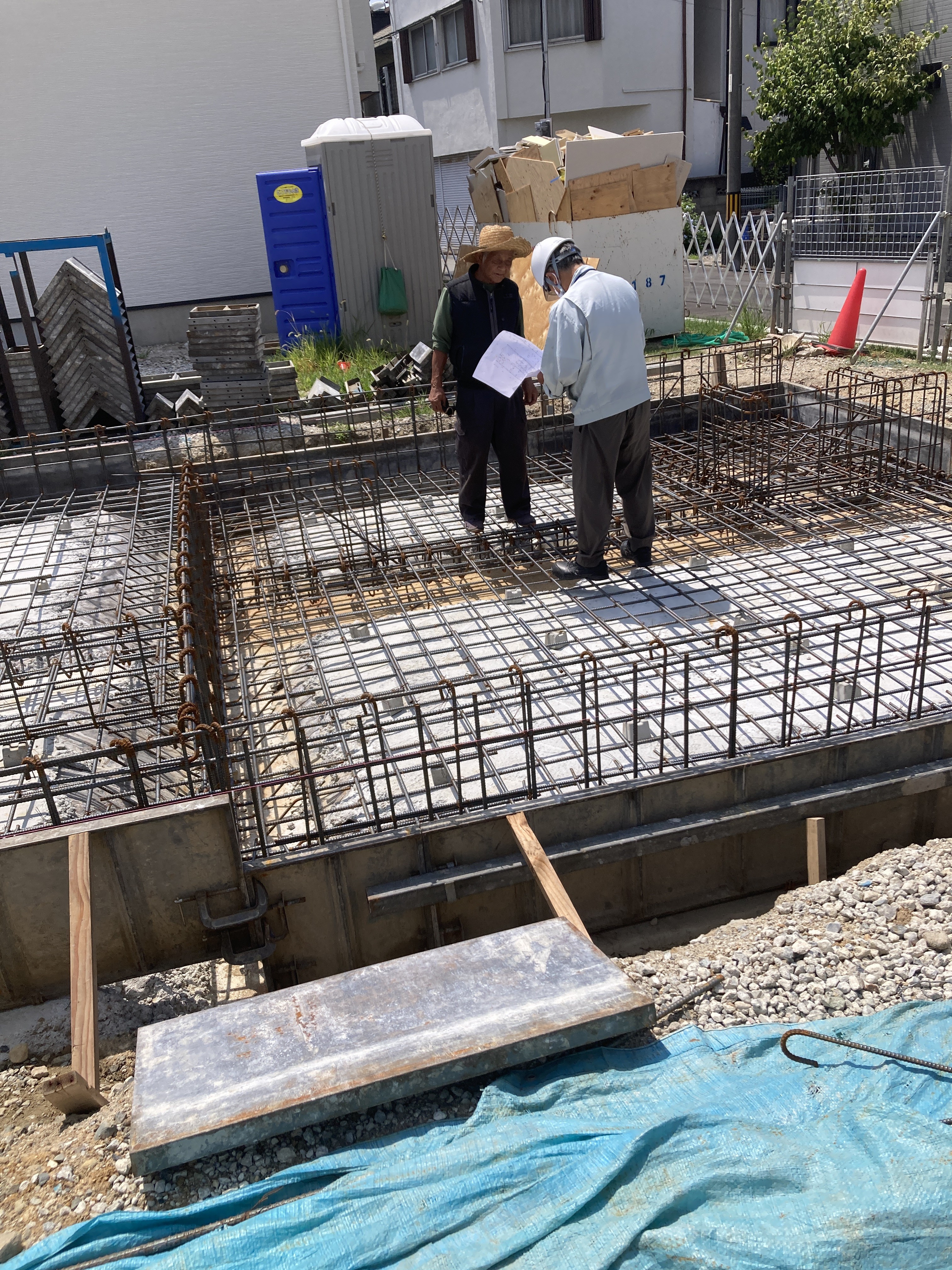 基礎配筋画像(モーダル)