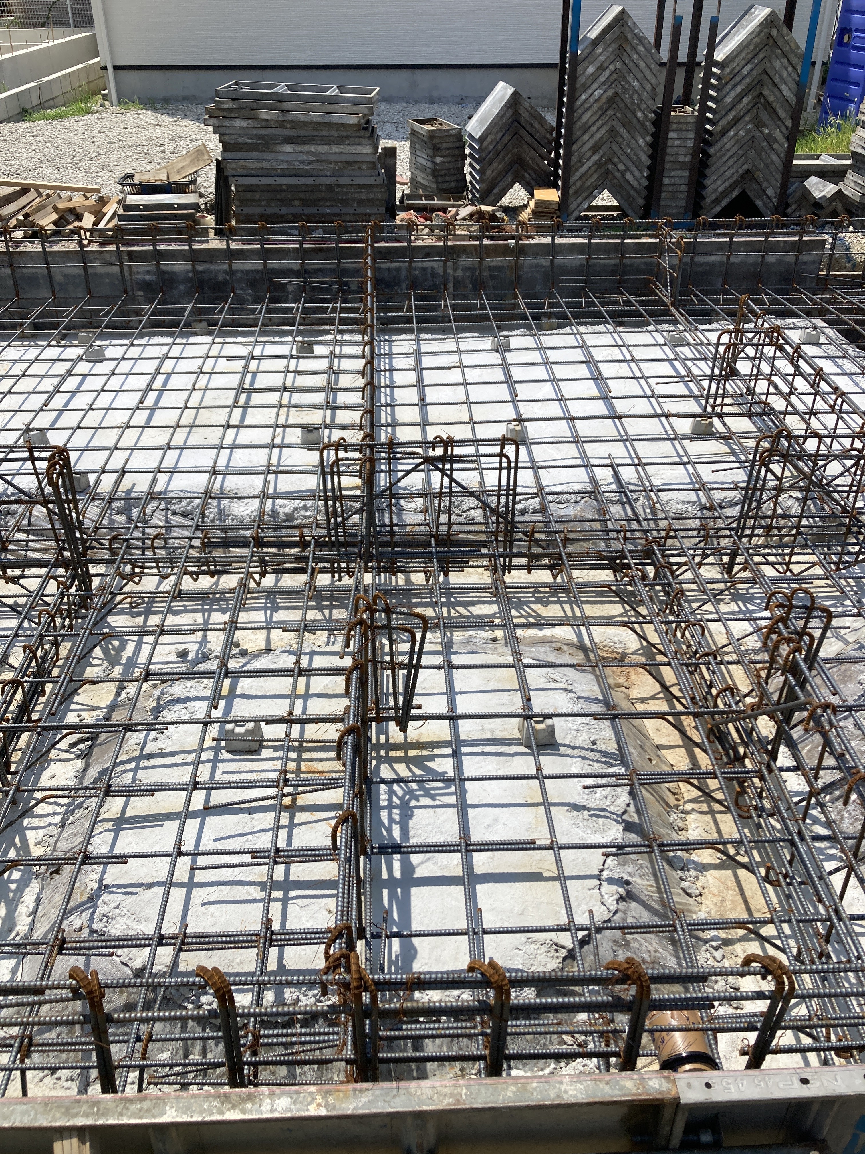 基礎配筋画像