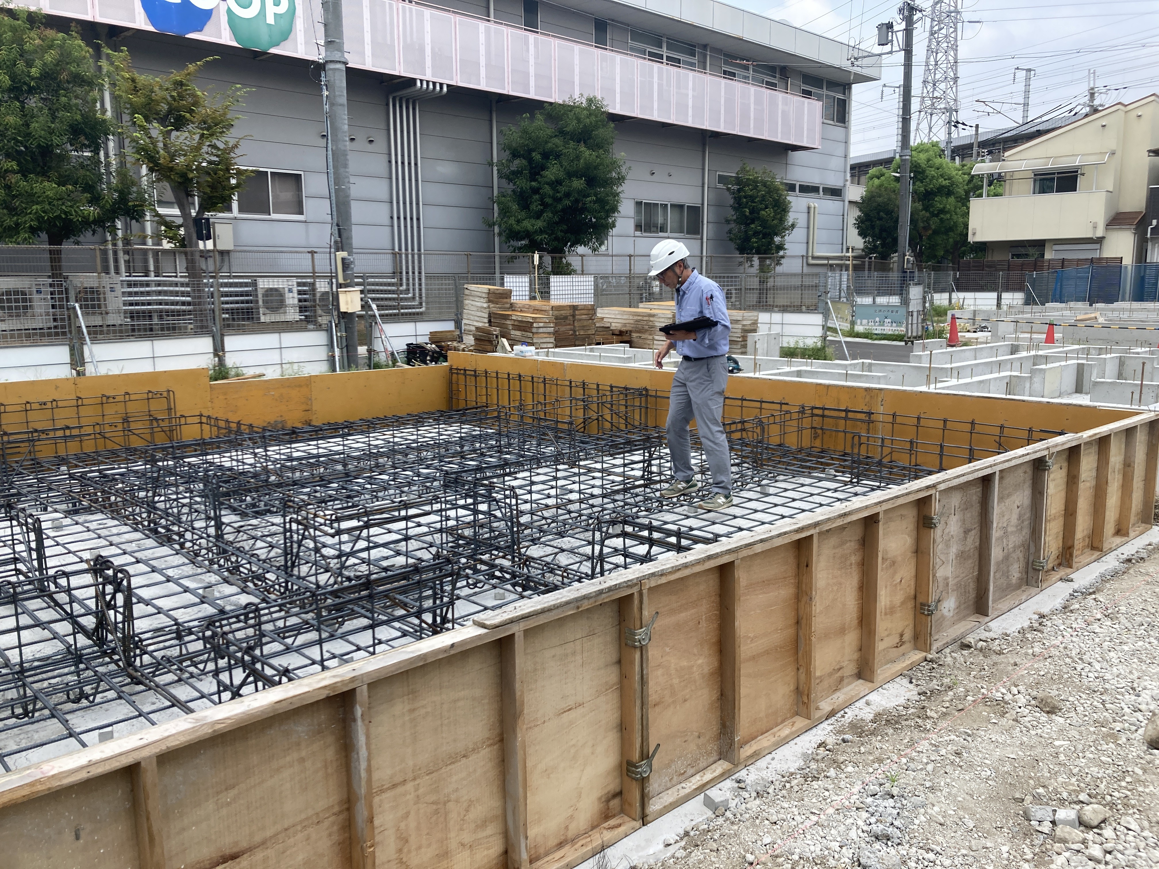 基礎配筋画像(モーダル)