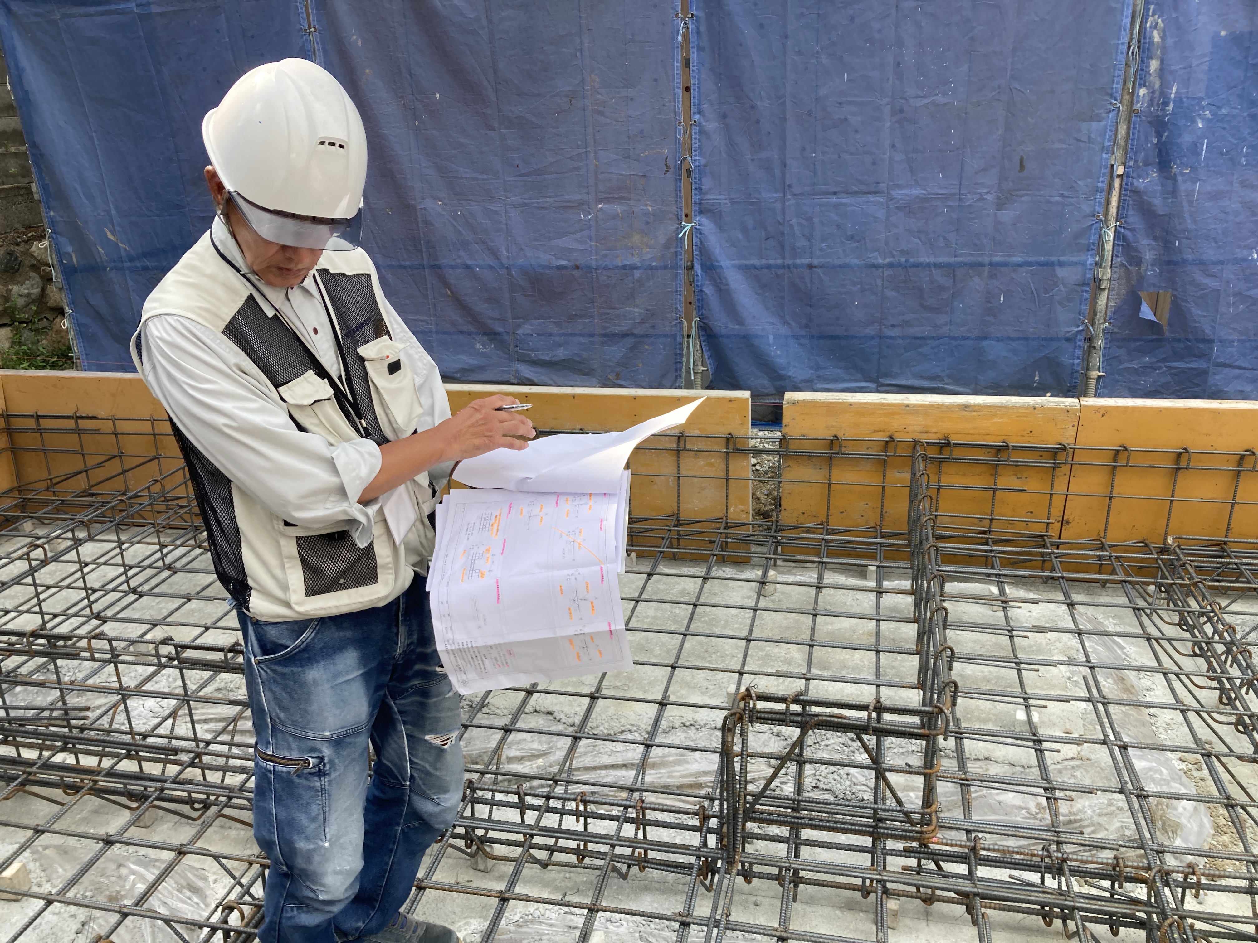 基礎配筋画像(モーダル)