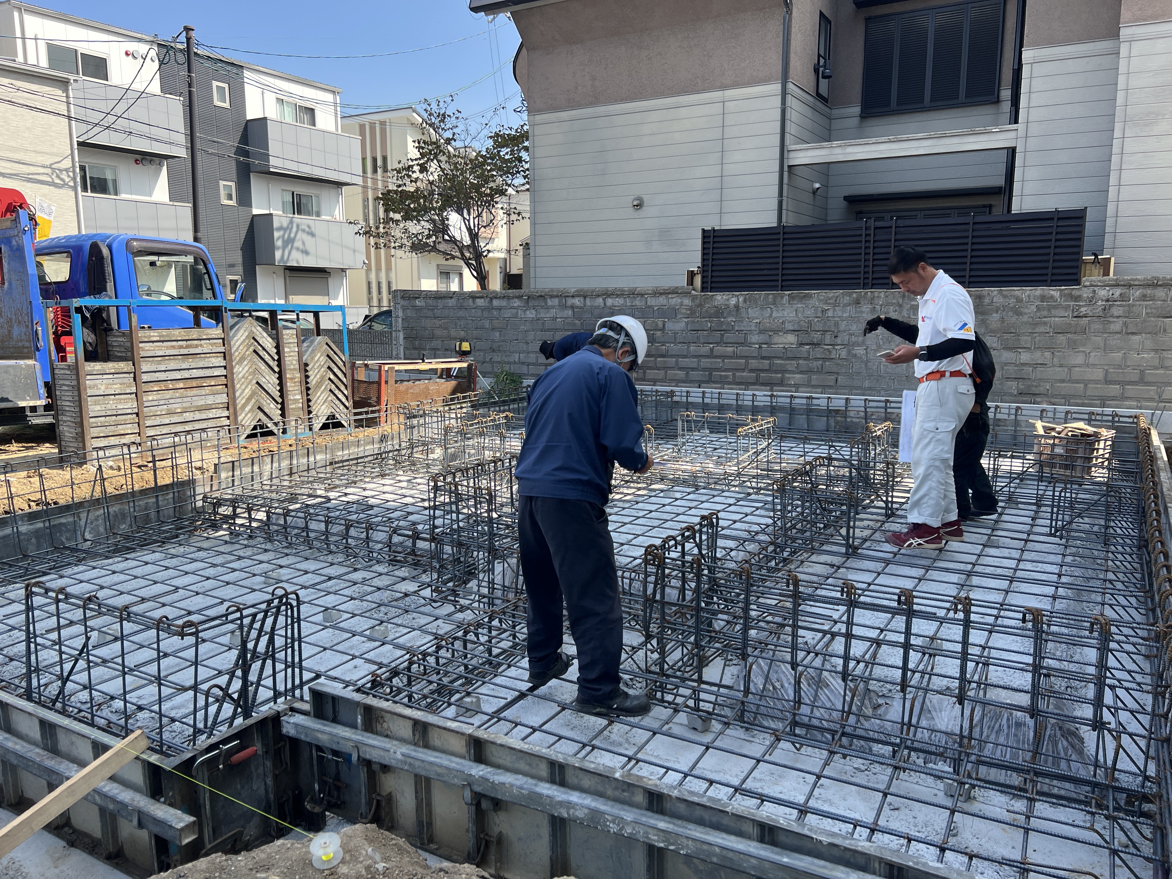 基礎配筋画像(モーダル)