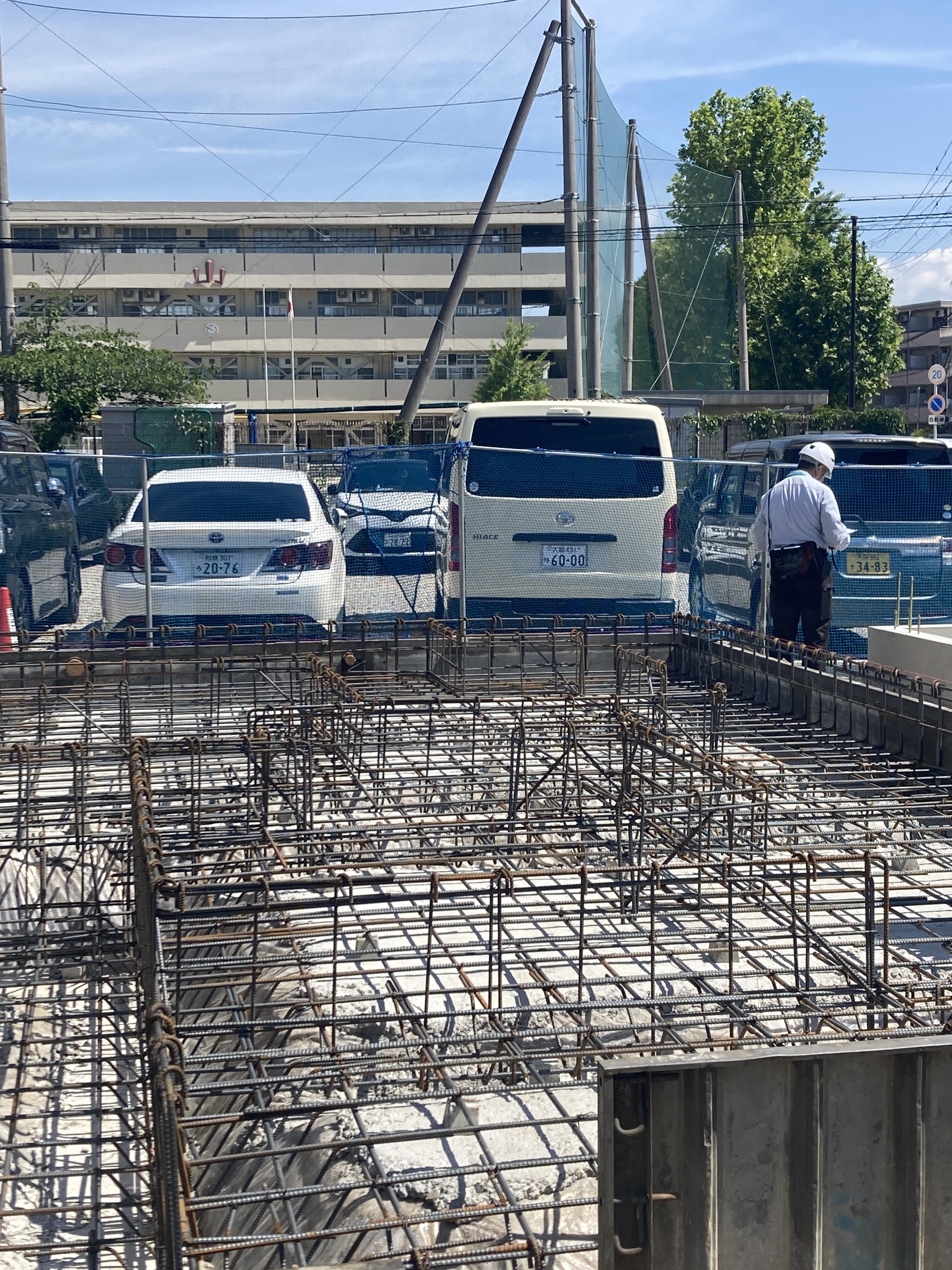 基礎配筋画像