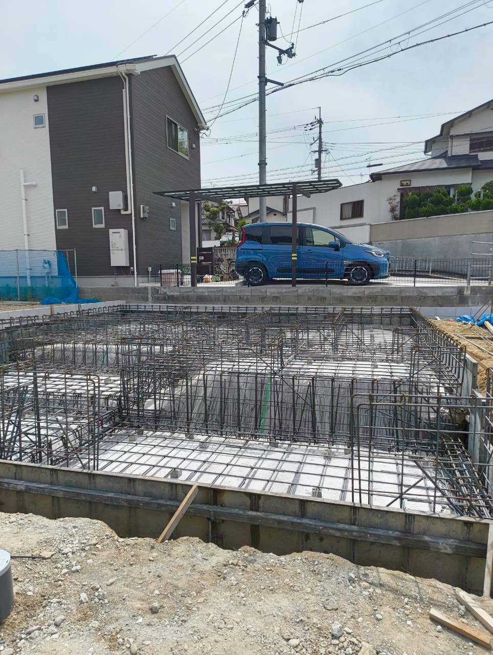 基礎配筋画像