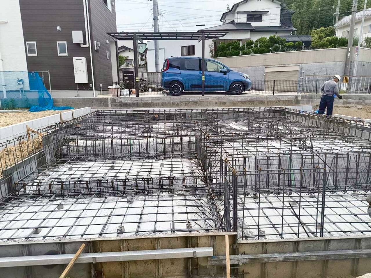 基礎配筋画像